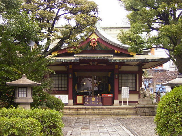 （写真３）愛宕神社の拝殿